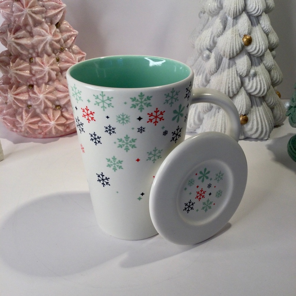DAVIDS TEA Perfect Mug Snowflake Holiday